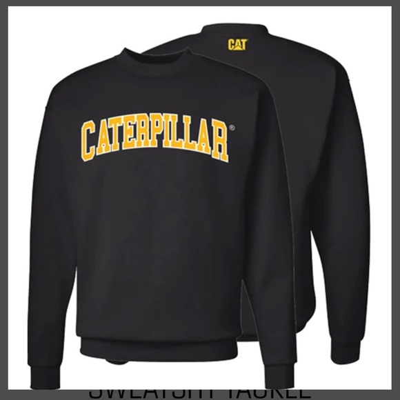 Caterpillar Crewneck Sweater Official Licensed Apparel - Picture 1 of 4